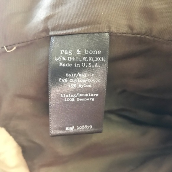 Rag & Bone Field Military Jacket Army Green - Picture 6 of 8